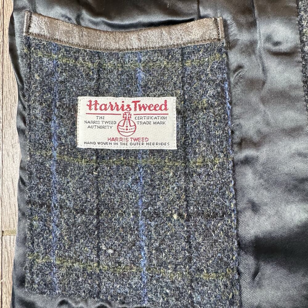 Women’s Size UK 10 US 6 Corrou Tweed Designs Harris Tweed Wool Plaid Vest - Picture 12 of 16